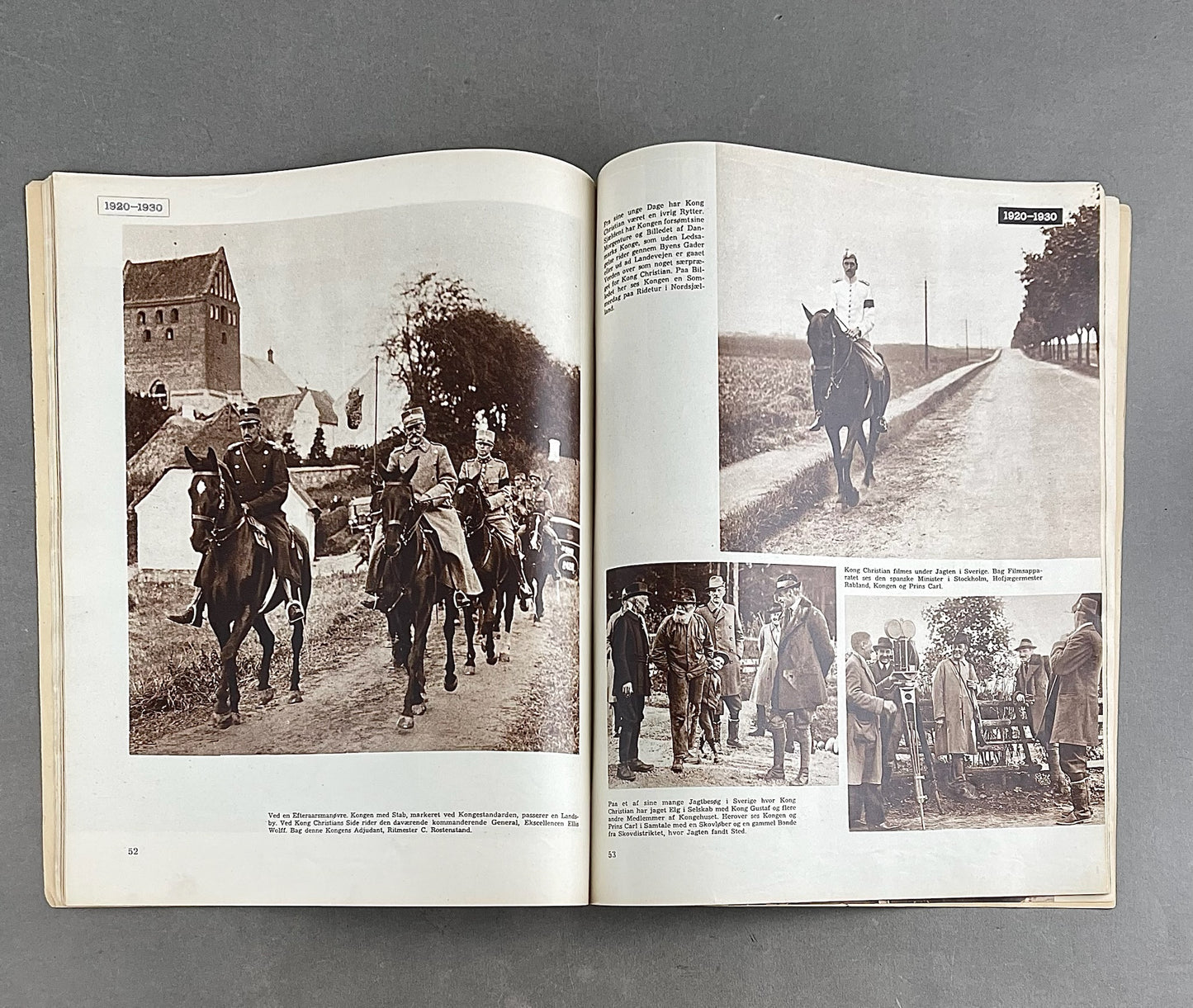 WW2 Dansk Kong Christian d. 10 Blad. Original.