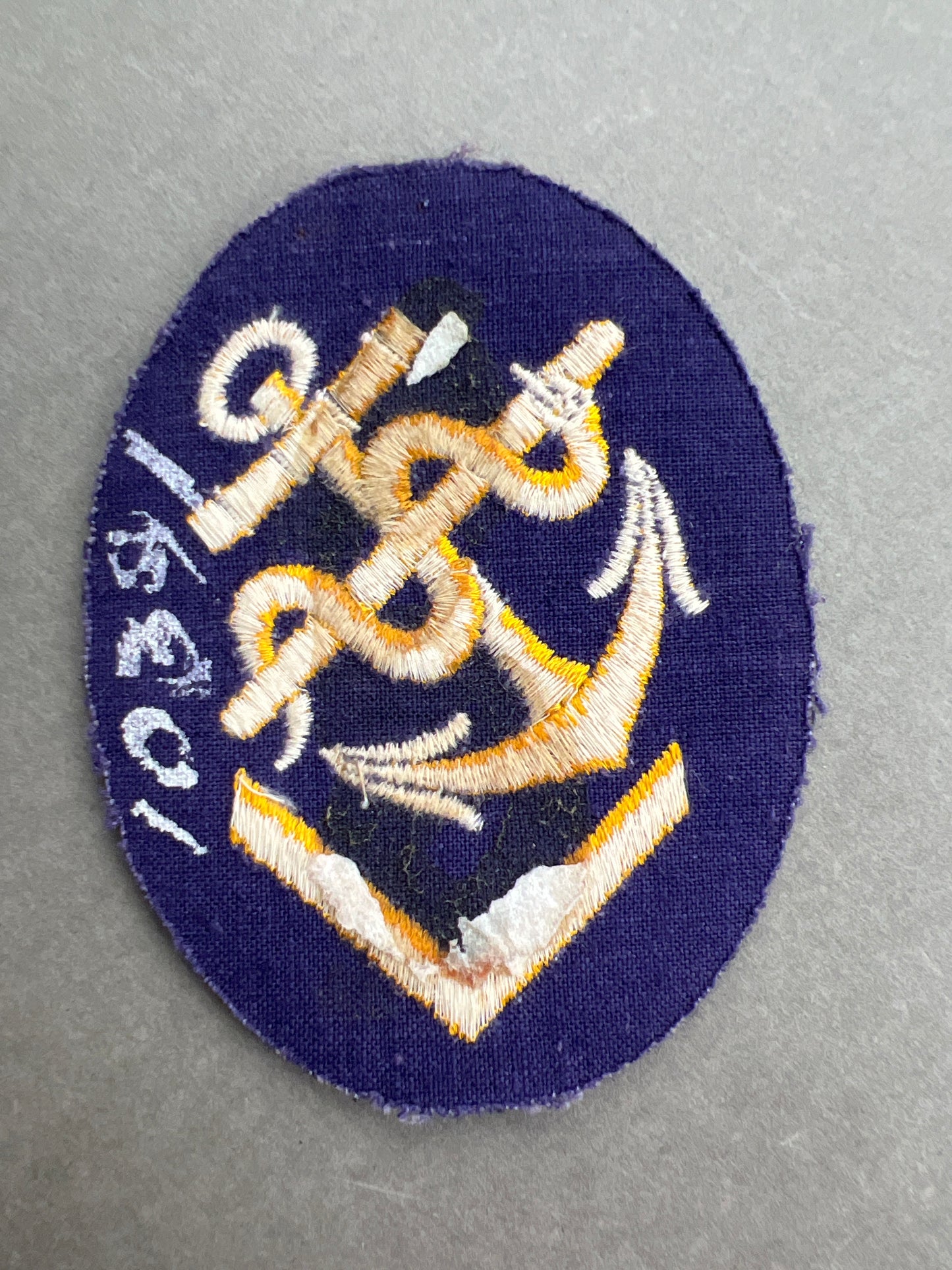 WW2 Tysk Kriegsmarine Specialist Ærmemærke. Original.