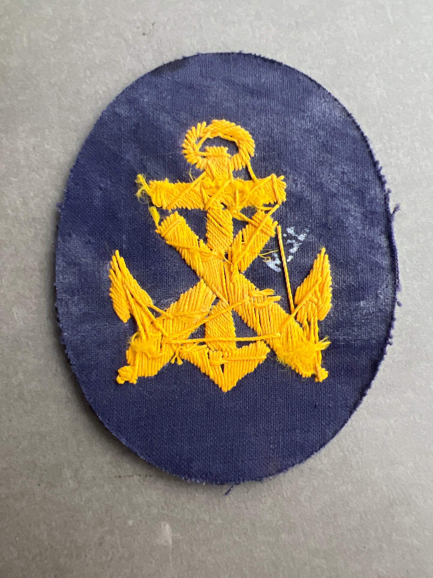 WW2 Tysk Kriegsmarine Specialist Ærmemærke. Med fremstiller. Original.