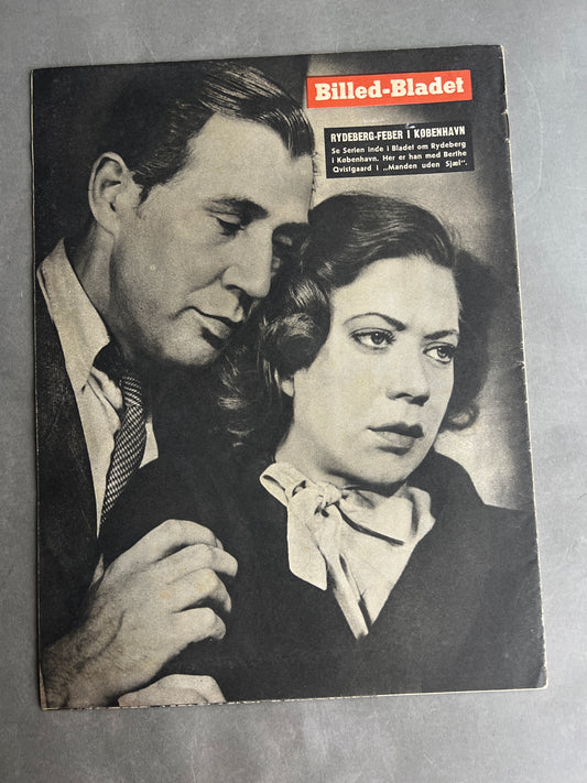 WW2 Dansk Billedbladet fra 1945 med Frits Clausen i Frøslev Lejren. Original.