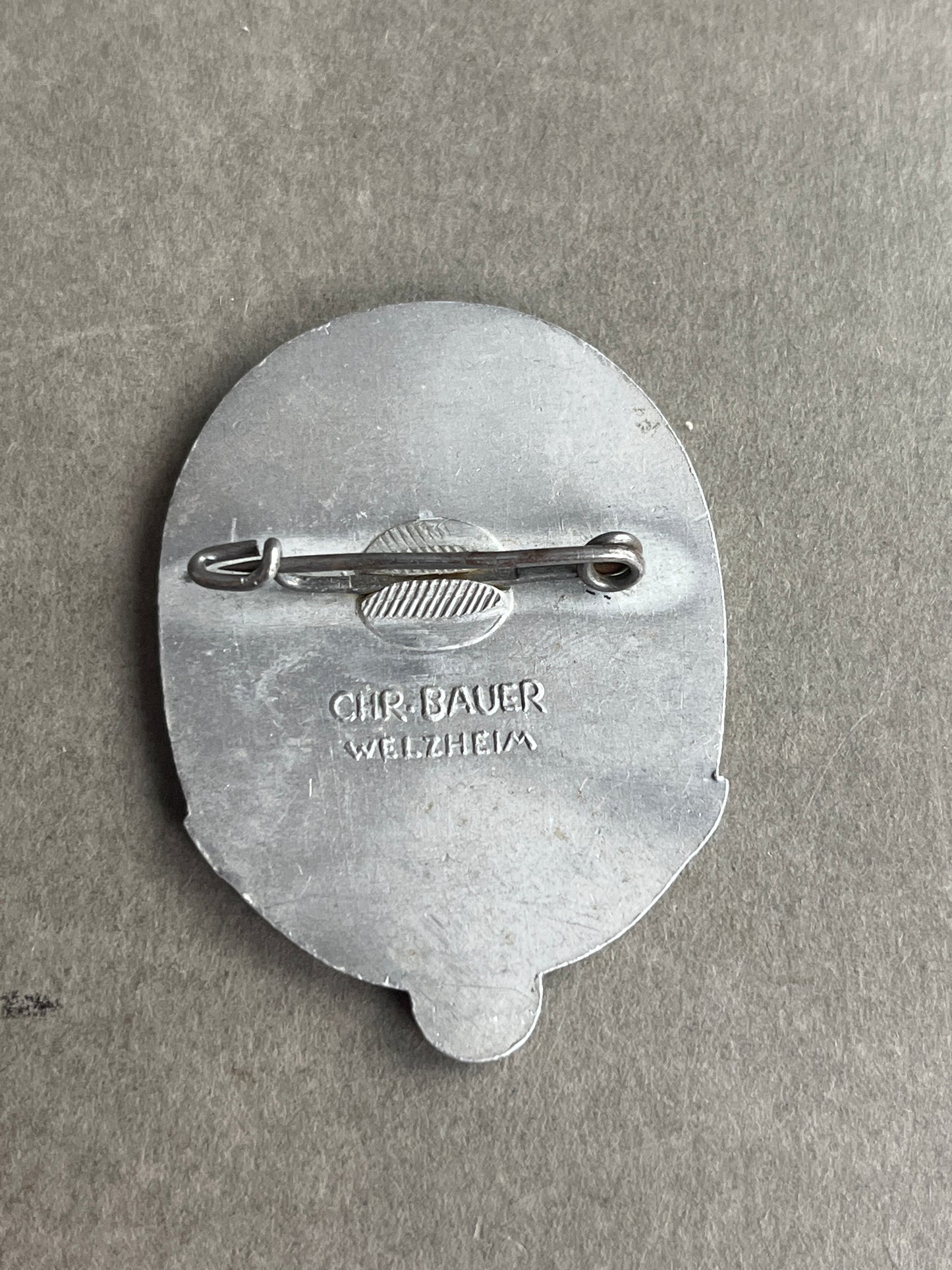 WW2 Tysk Tinnie / Dagsbadge. Original