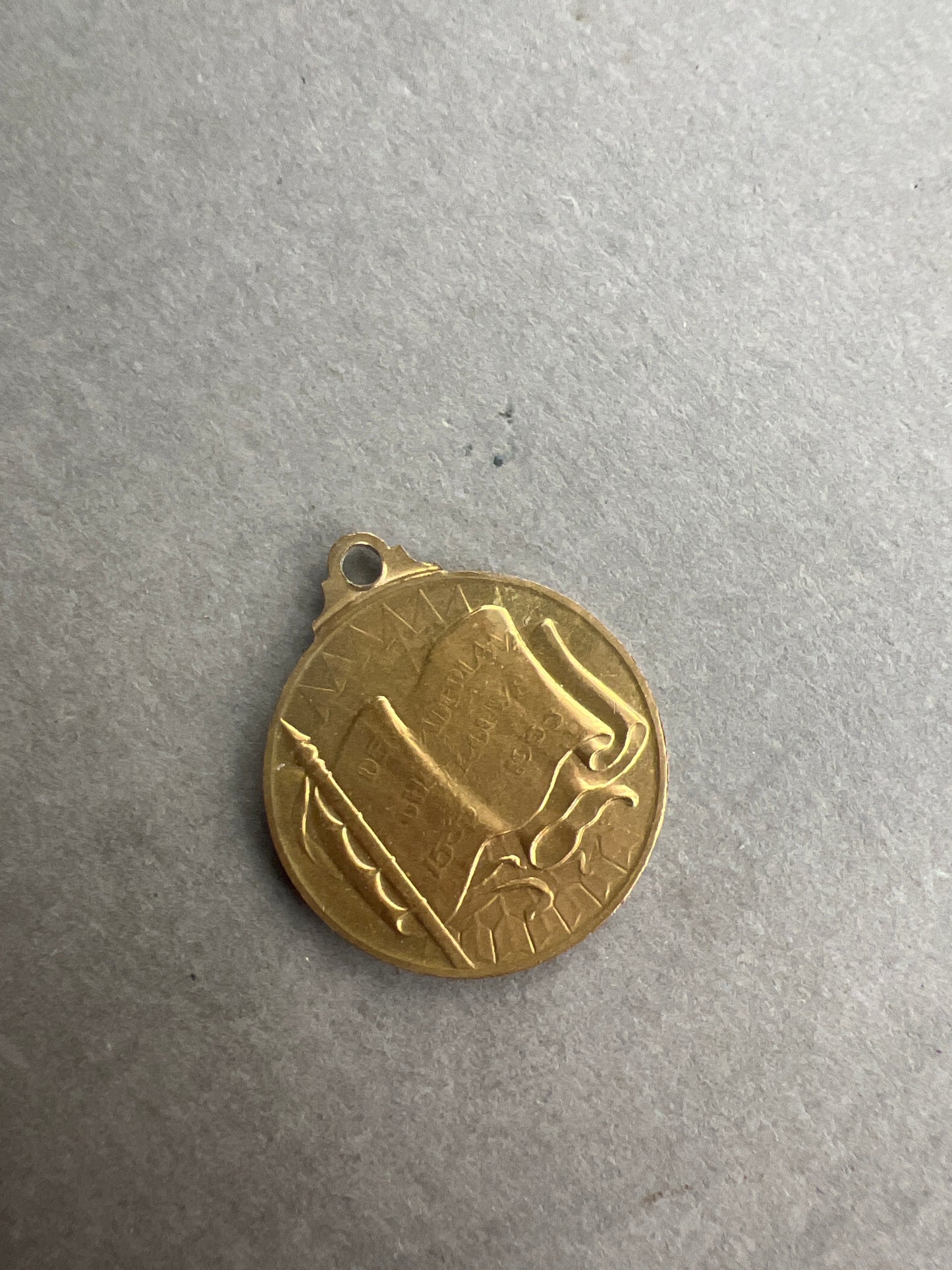 WW2 Hollandsk "Willem van Oranje, 1933" Medalje. Original.