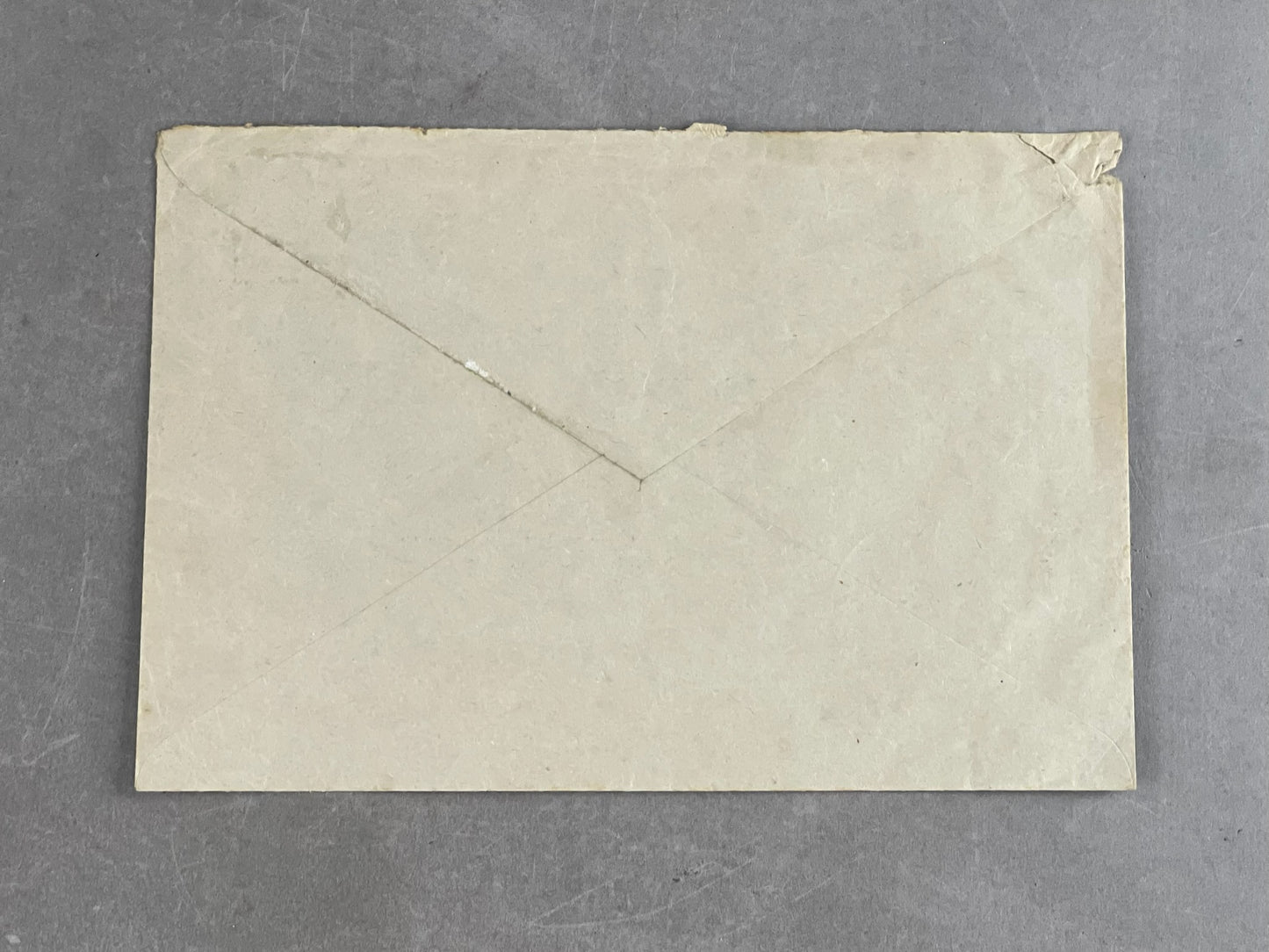 WW2 Tysk Kuvert. Godt stemplet og frankeret. Original.