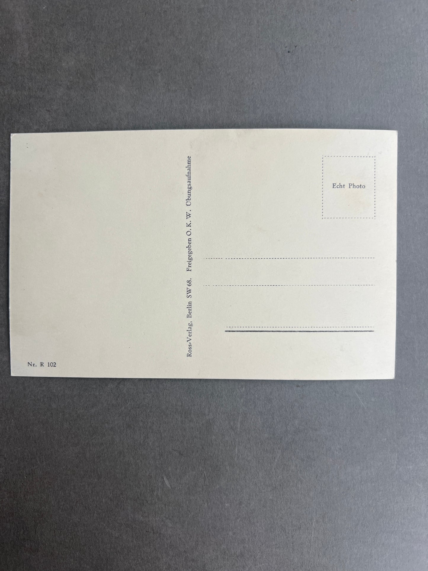 WW2 Tysk Kriegsmarine Postkort. Original.