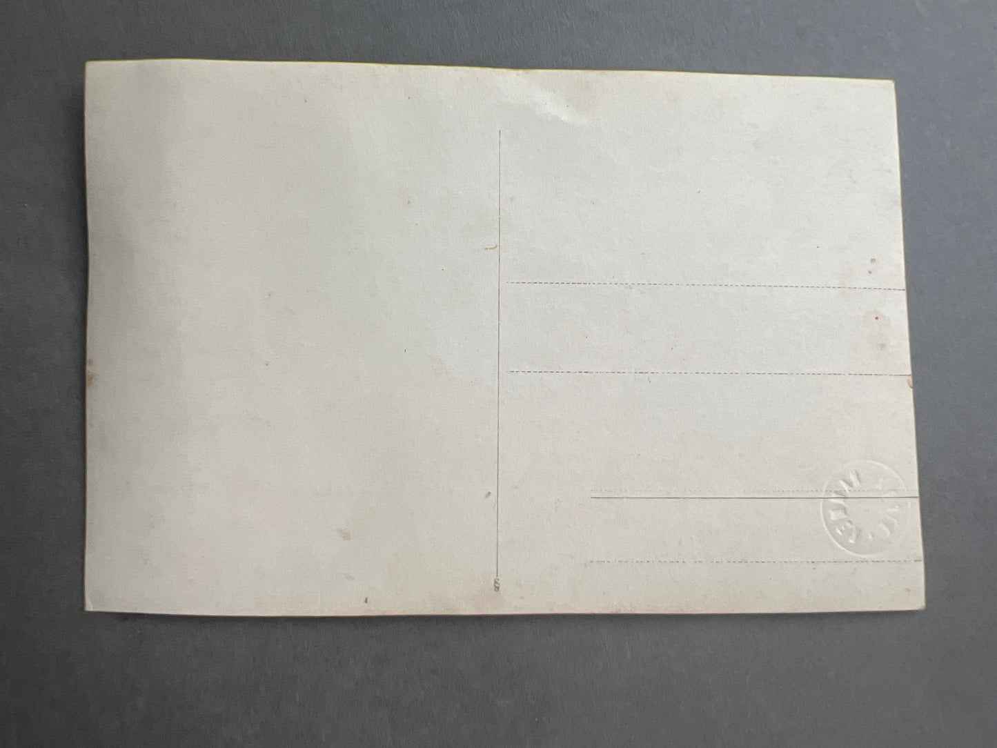 Ældre Dansk Livgarde Foto-postkort. Original.