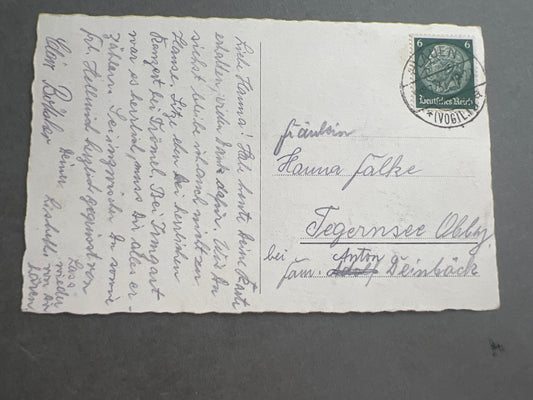 WW2 Tysk Postkort. NSDAP / Flag motiv. Original.