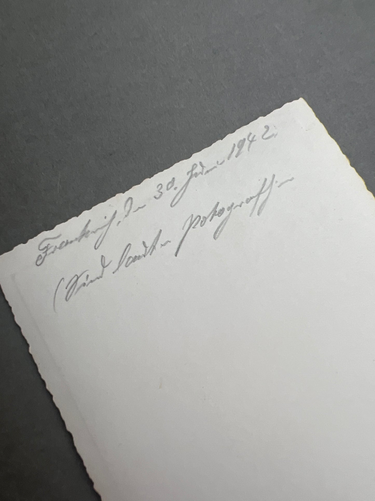 WW2 Tysk Foto-postkort. Original.