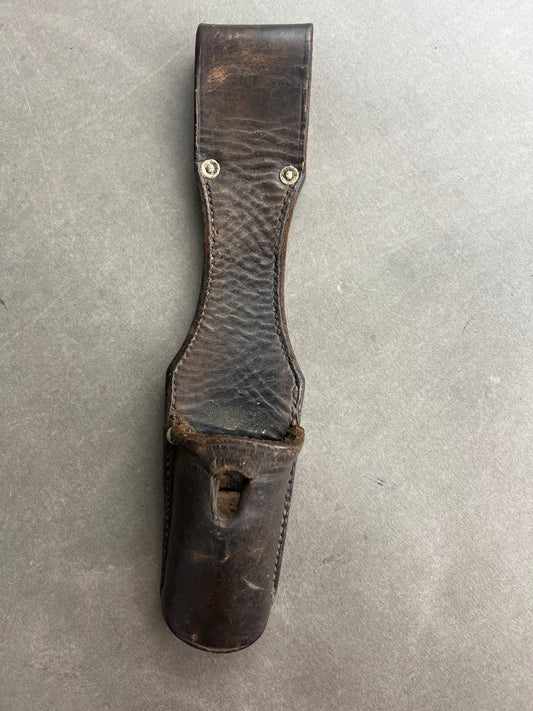 WW2 Tysk K98 Bajonet Frø i Brun. Med fremstiller. Original.