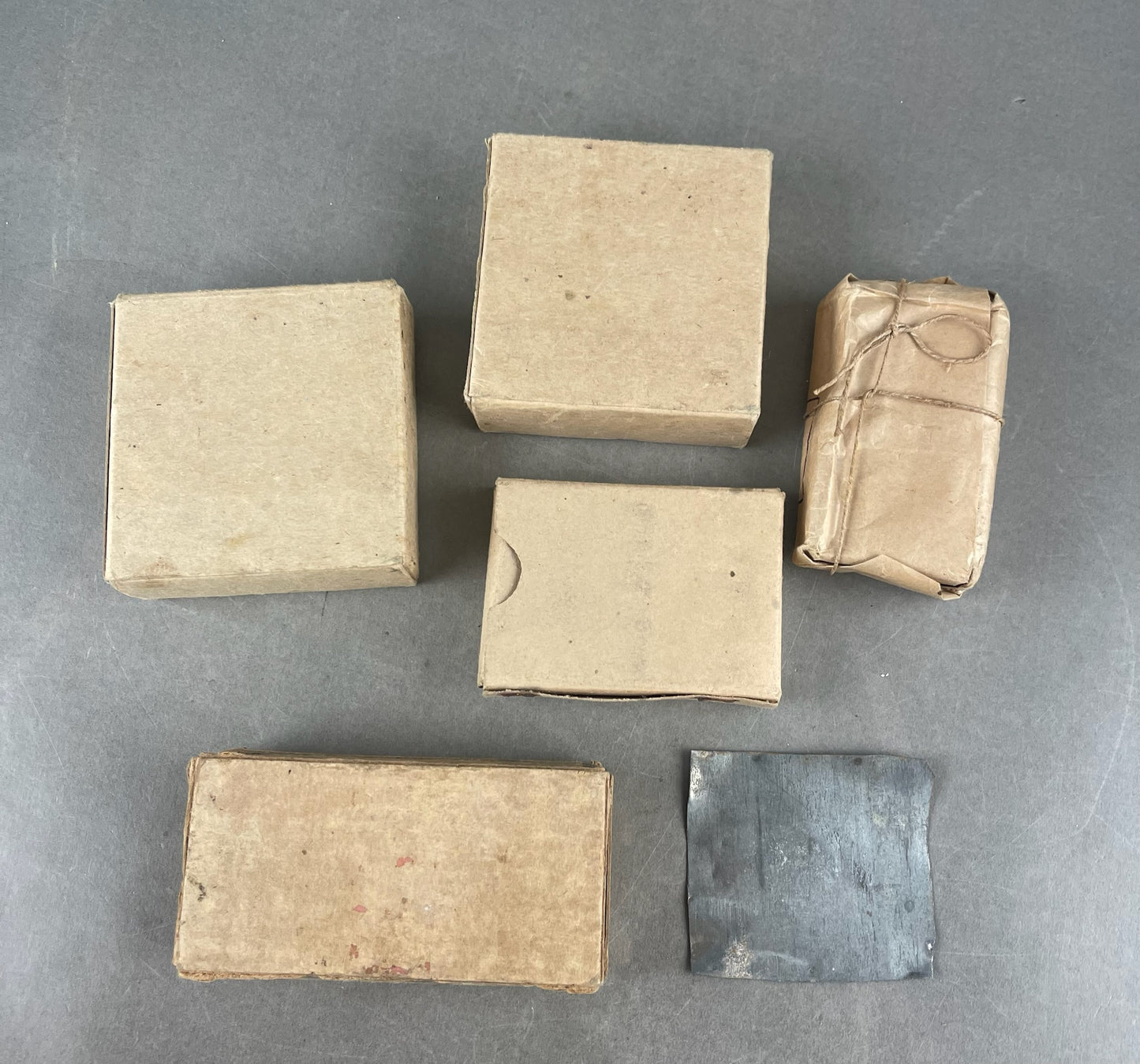 WW2 Lot af Patronæsker. Original.