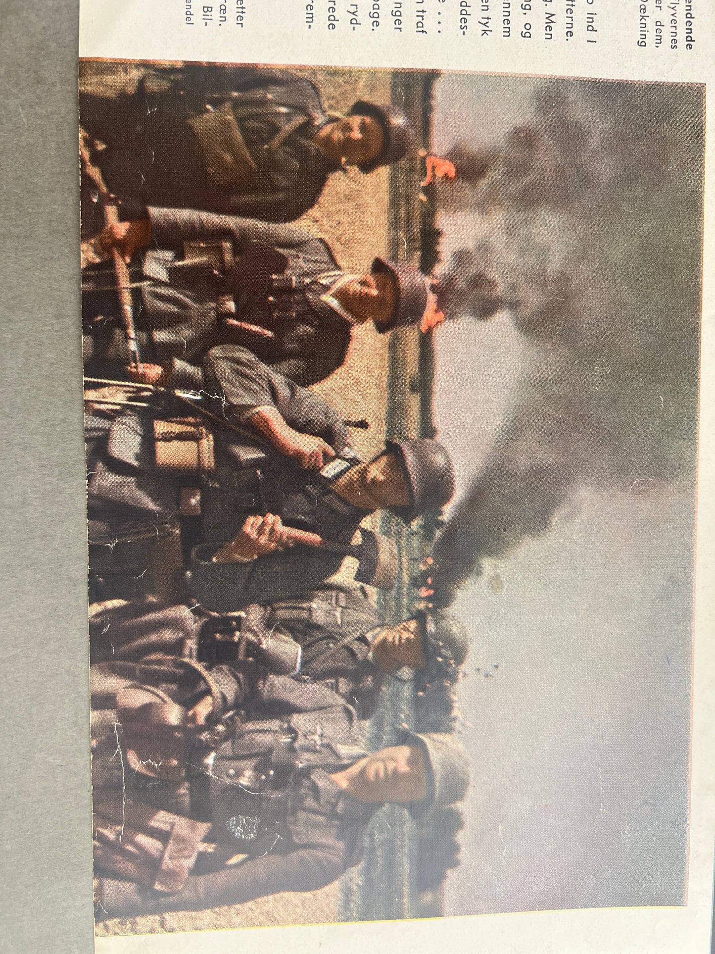 WW2 Tysk Illustrativ side fra et Signal blad. Perfekt til en ramme. Original.