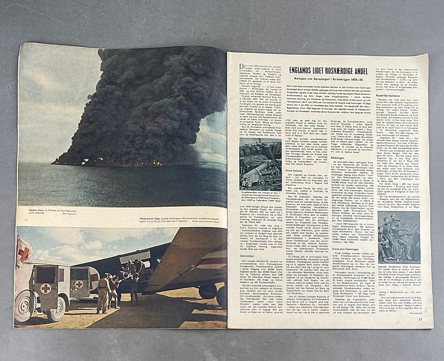 WW2 Tysk Signal Blad. Original.