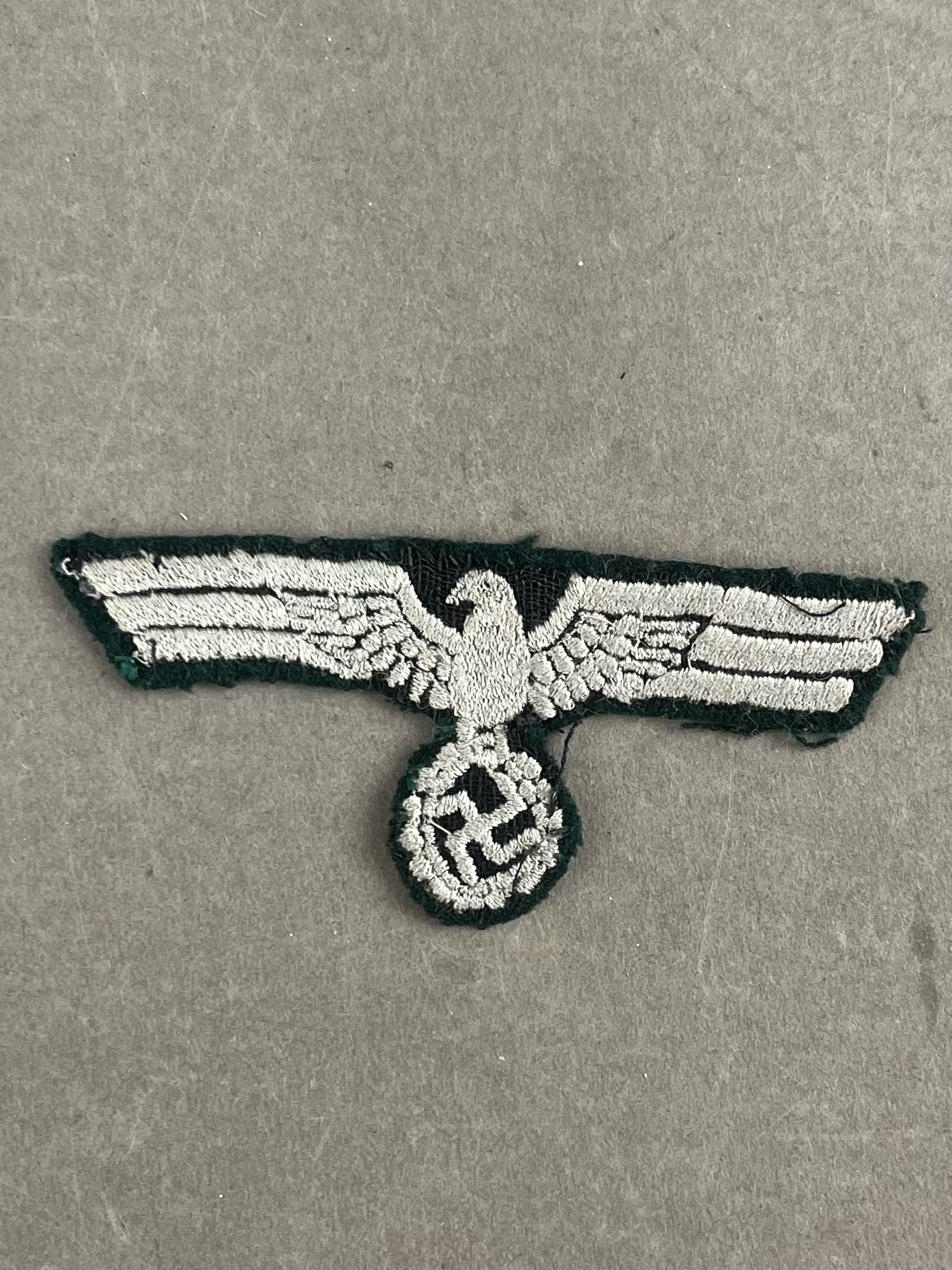 WW2 Tysk Fransk-lavet Wehrmacht brystørn. Original.