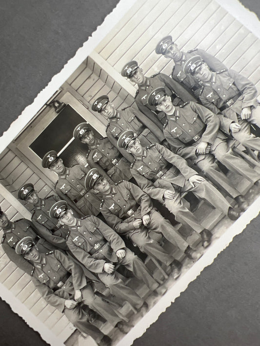 WW2 Tysk Wehrmacht Foto-Postkort. Original.