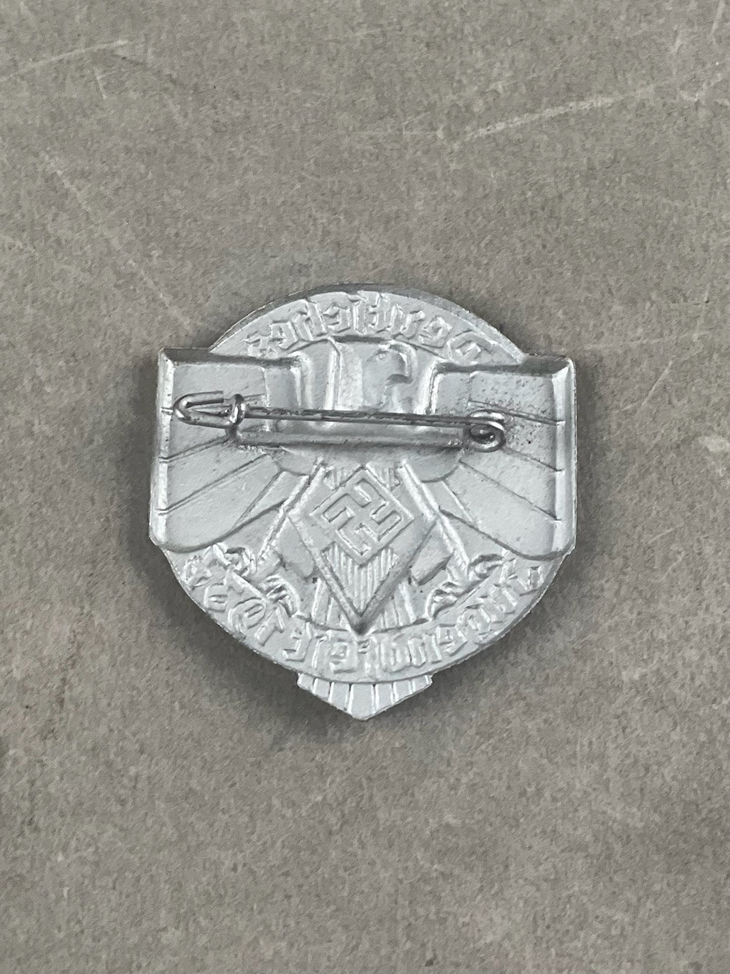 WW2 Tysk HJ Tinnie fra 1937. Original.