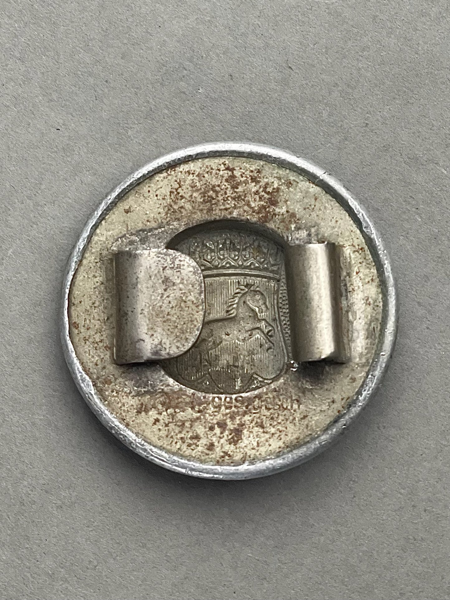 WW2 Tysk "Feuerwehr" Bæltespænde fra Niedersachsen. Original.
