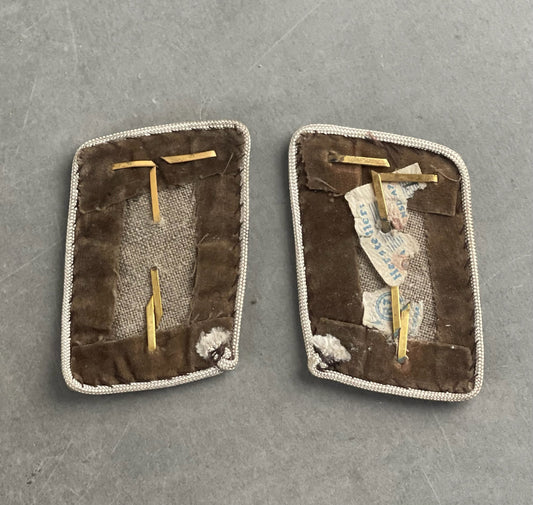 WW2 Tysk Matchende NSDAP Kravespejle. Venstre ørn er skiftet. Sjældne. Original.