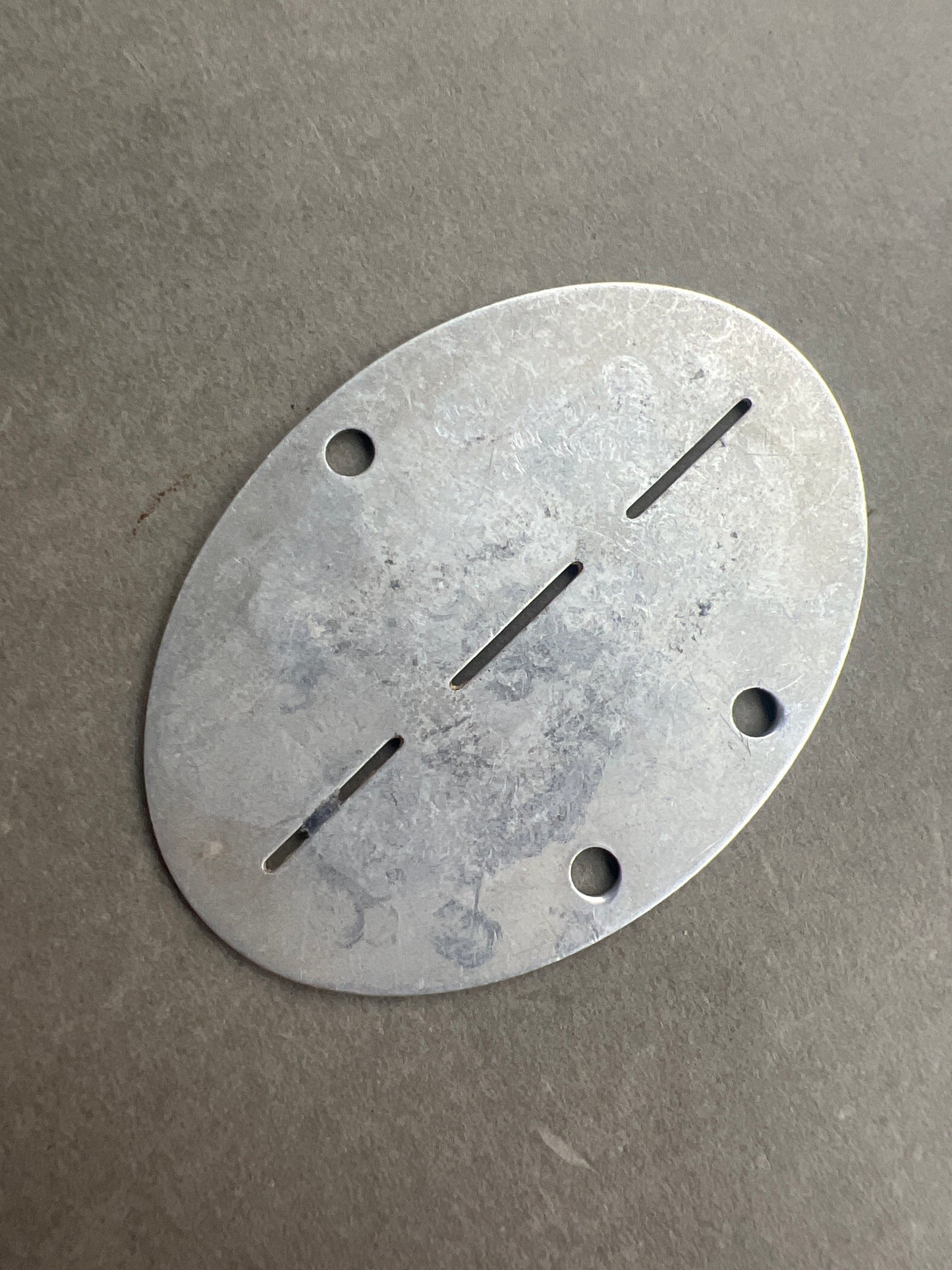 WW2 Tysk Hundetegn. "Landesschützen-Kompanie". Original.