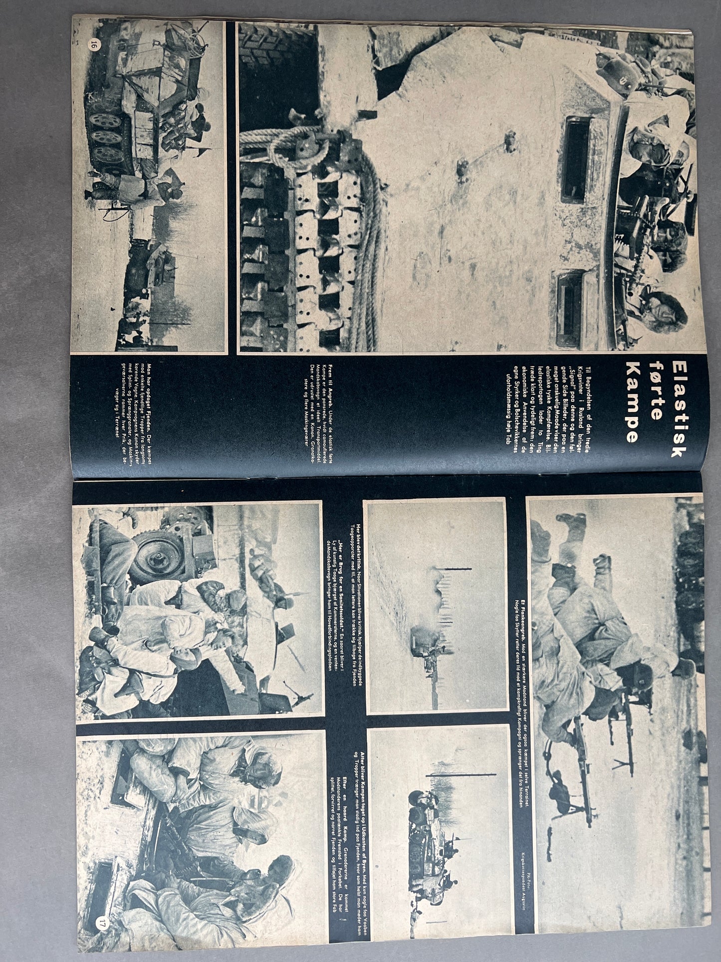 WW2 Tysk/Dansk Signal Blad. Original.