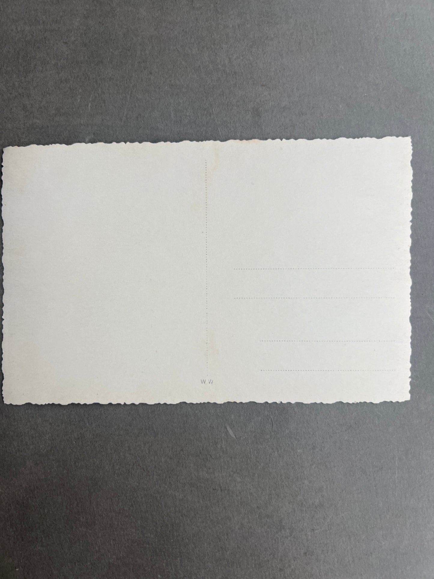 WW2 Tysk Wehrmacht Foto-Postkort. Original.