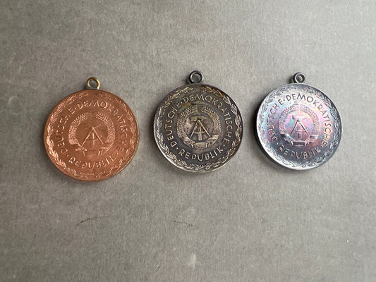 Østtysk DDR Medaljer. Original.