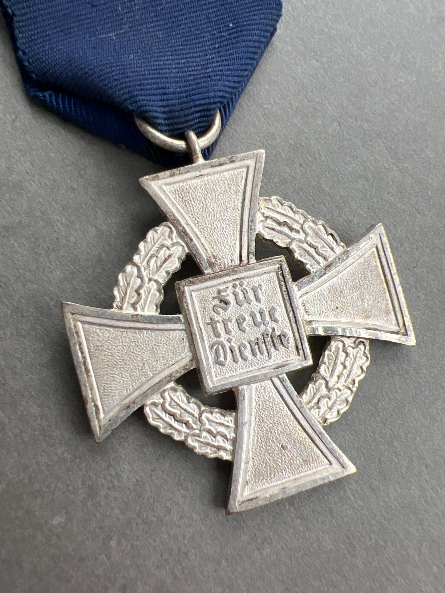 WW2 Tysk "Treudienst" medalje for 25 års tjeneste. Original.