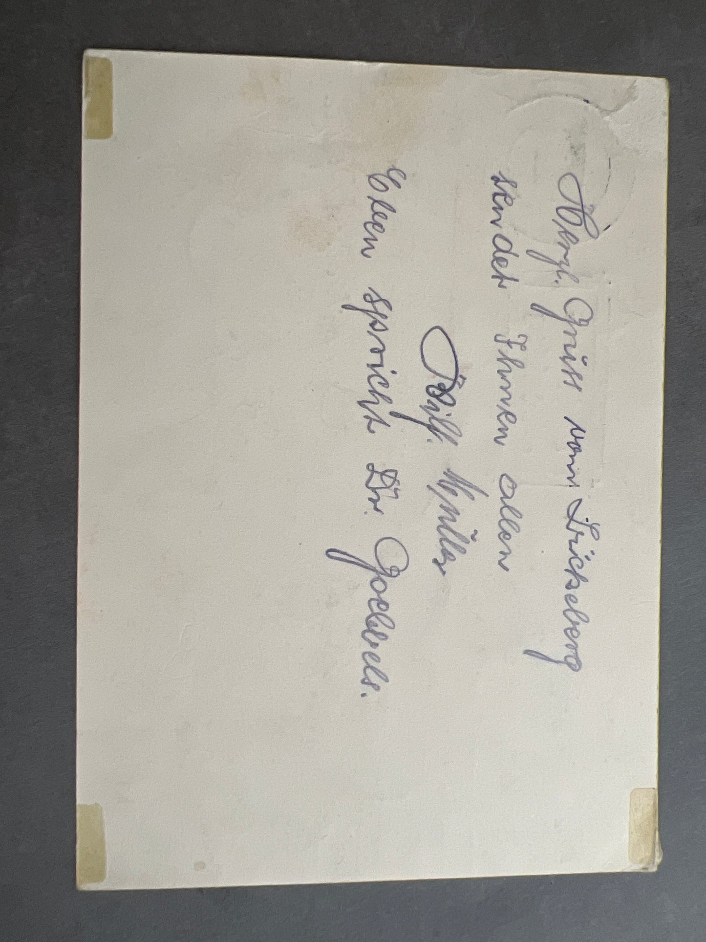 WW2 Tysk NSDAP Postkort. Original.