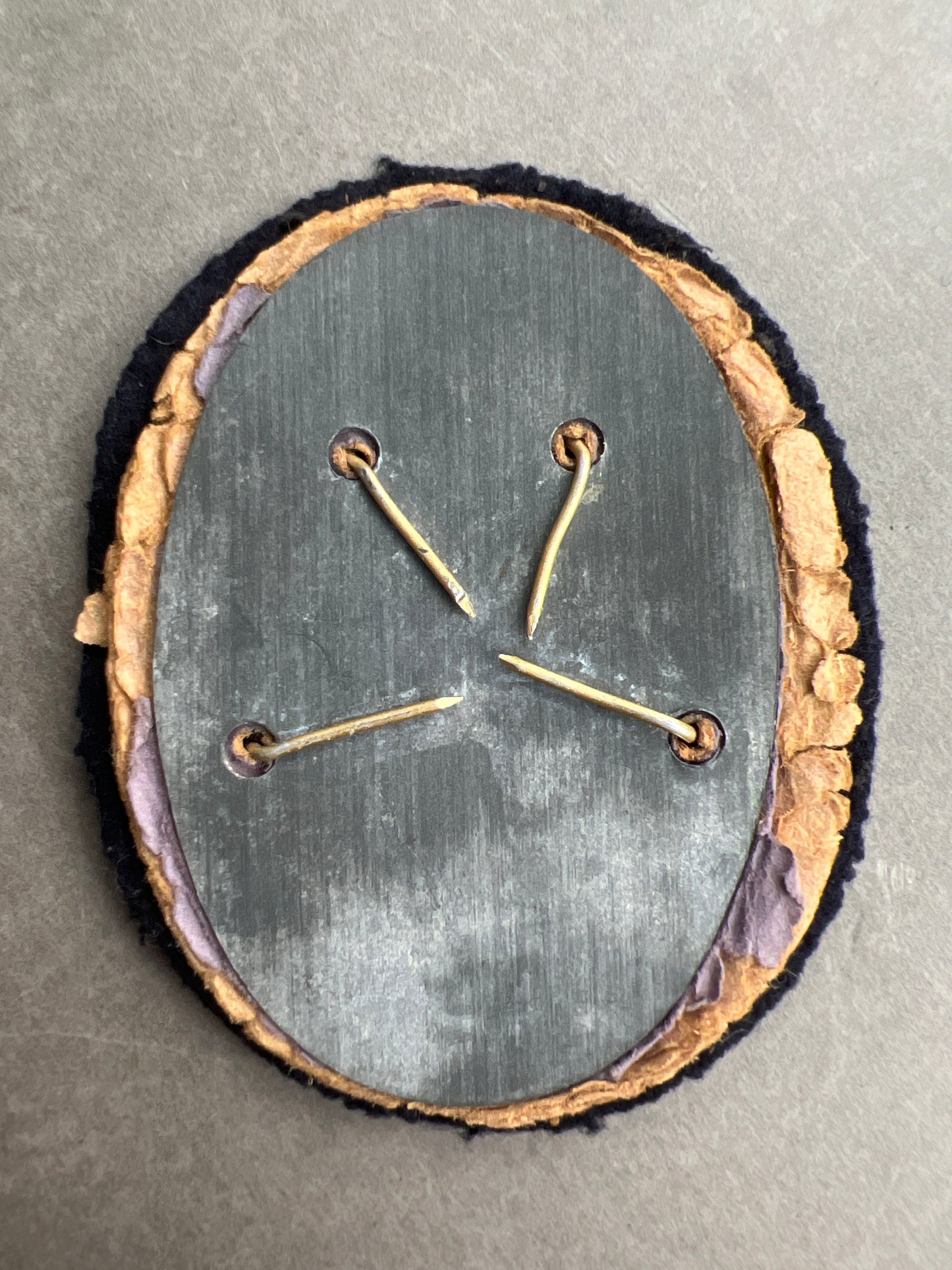 WW2 Tysk Kriegsmarine Specialist Ærmemærke. I metal. Original.