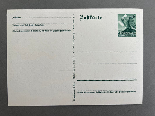 WW2 Tysk NSDAP Postkort. Original.