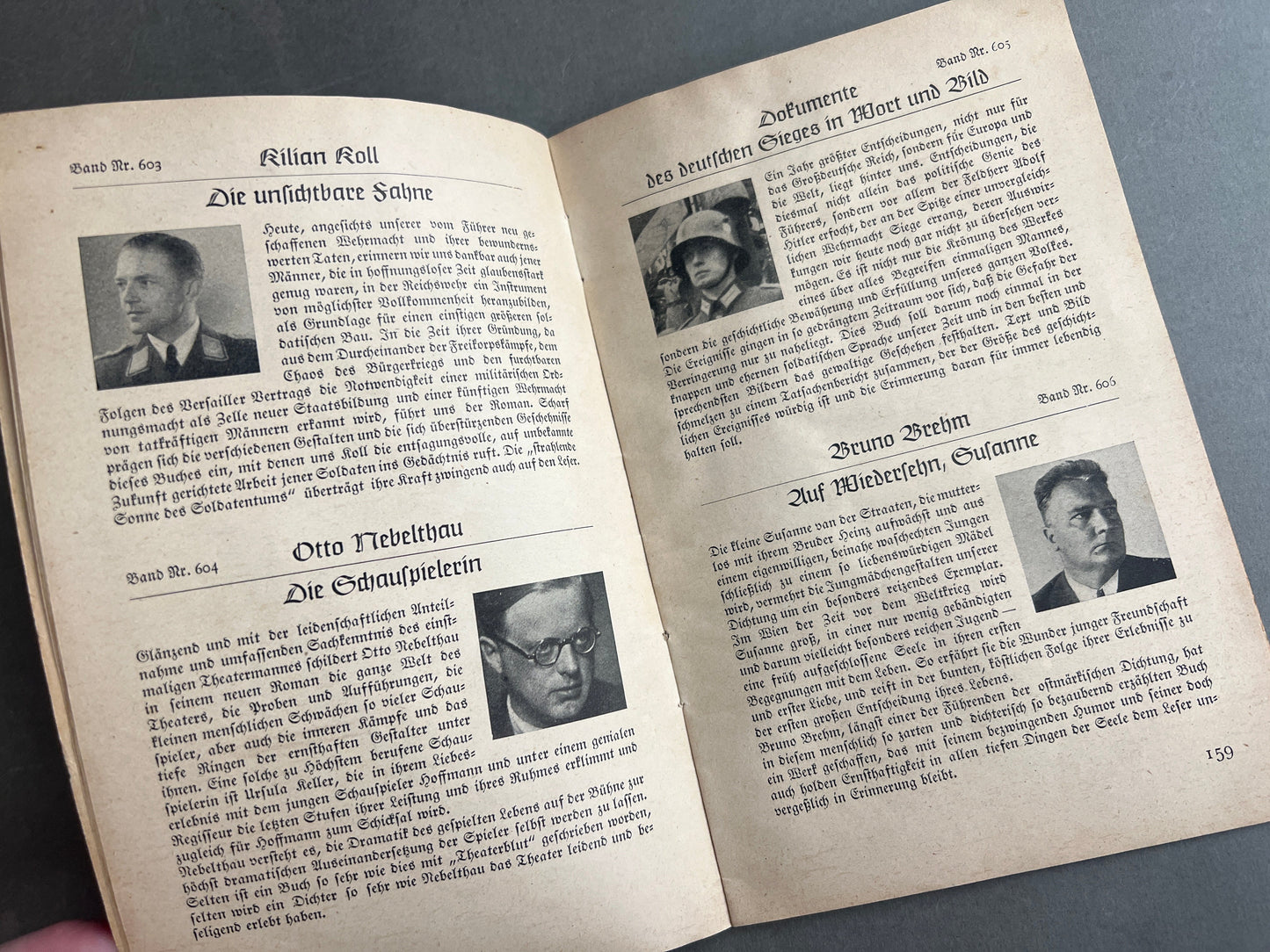 WW2 Tysk Hæfte. Original.