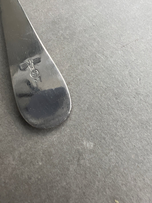 WW2 Tysk Kriegsmarine Kantine Ske. Godt stemplet. Original.