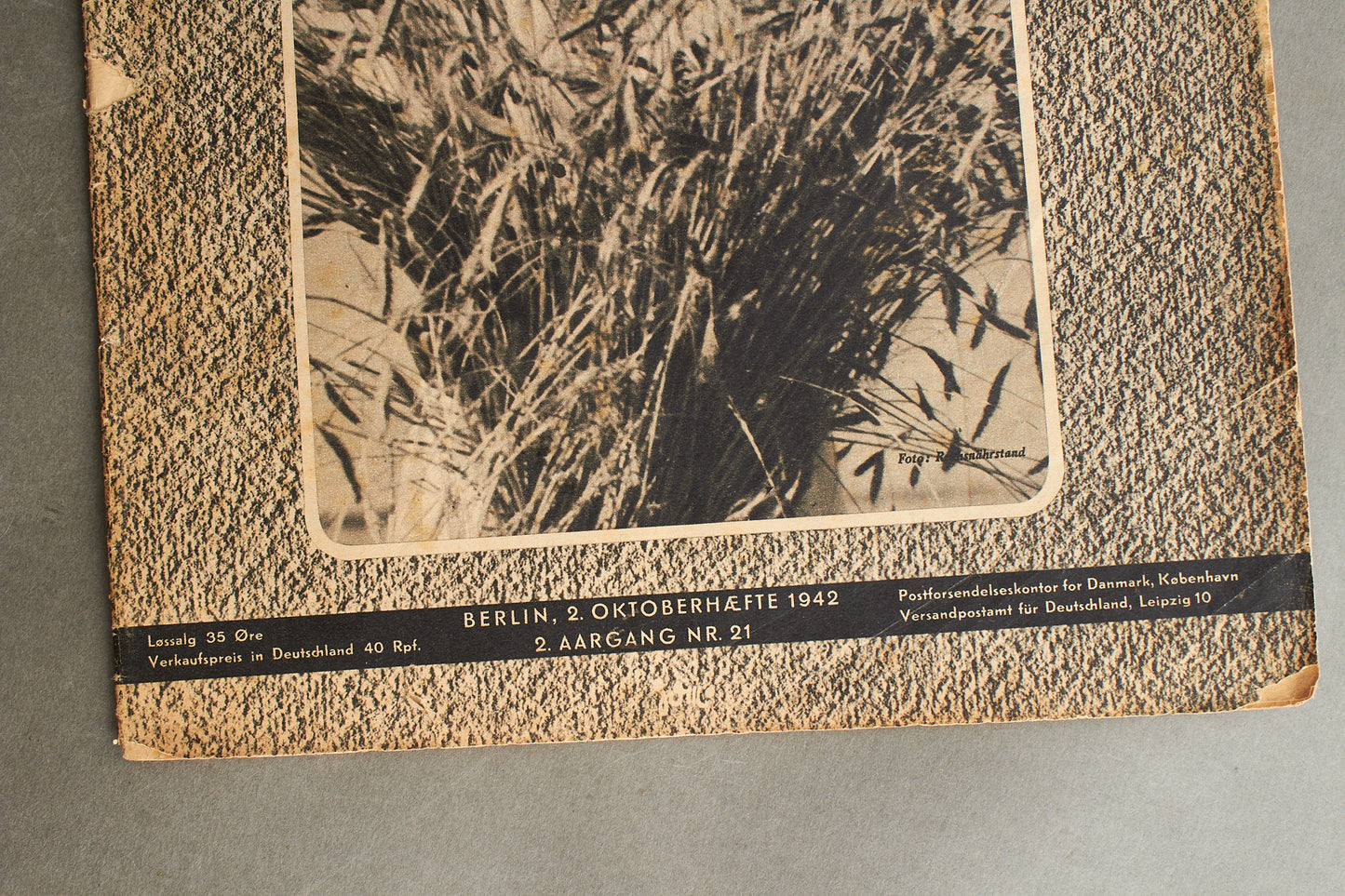 WW2 Dansk Nazistisk "Horisonten" Blad. Original.