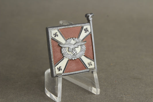 WW2 Tysk WHW Flag/Tinnie. "Luftnachrichten Truppe". Original.