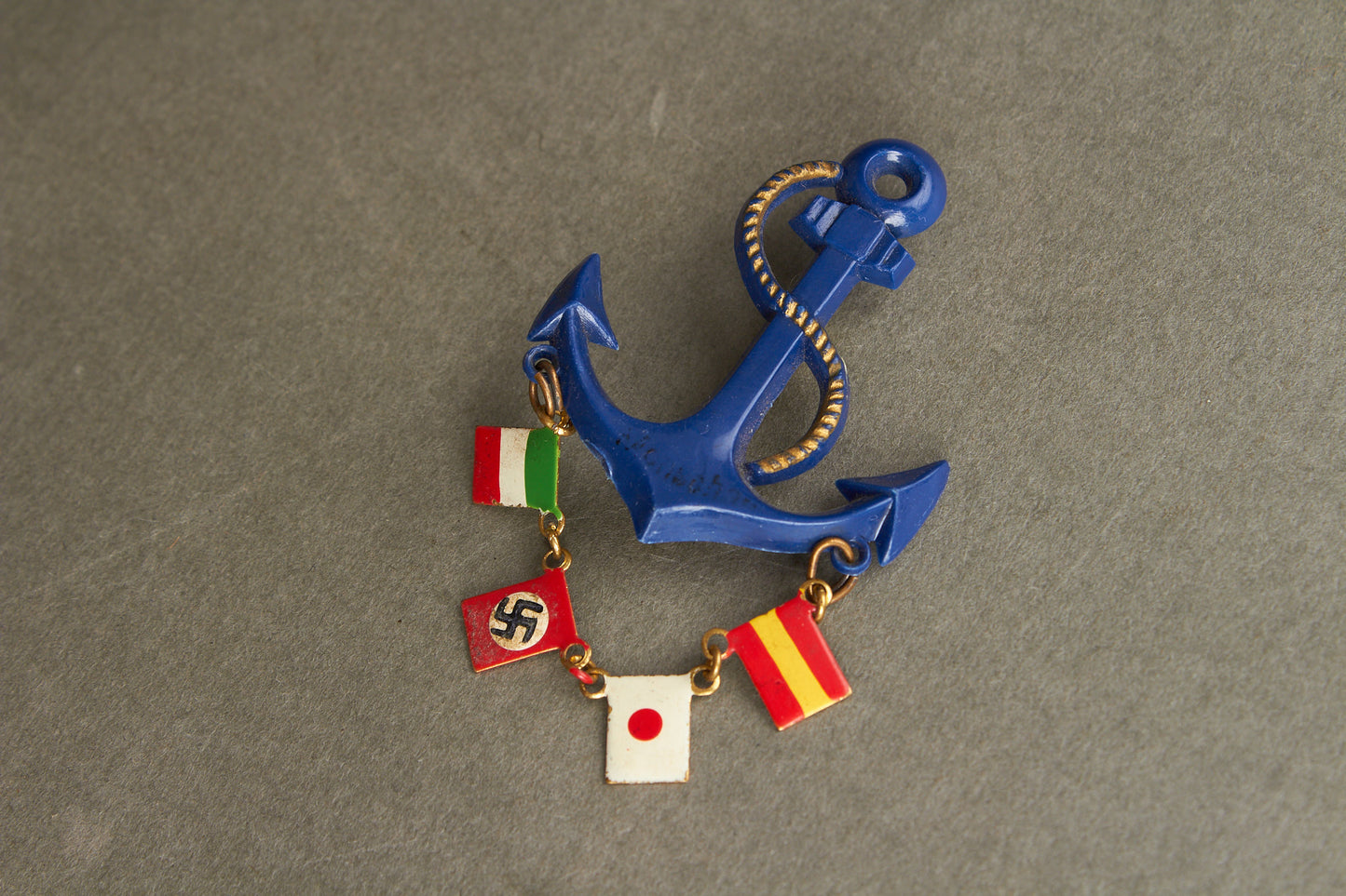 WW2 Tysk Kriegsmarine Tinnie. Sjælden. Original.