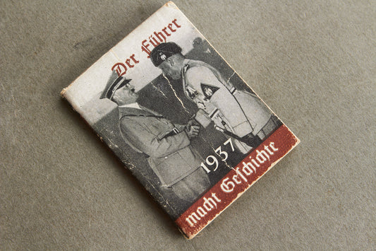 WW2 Tysk Tidlig WHW "Bog" fra 1937. Original.