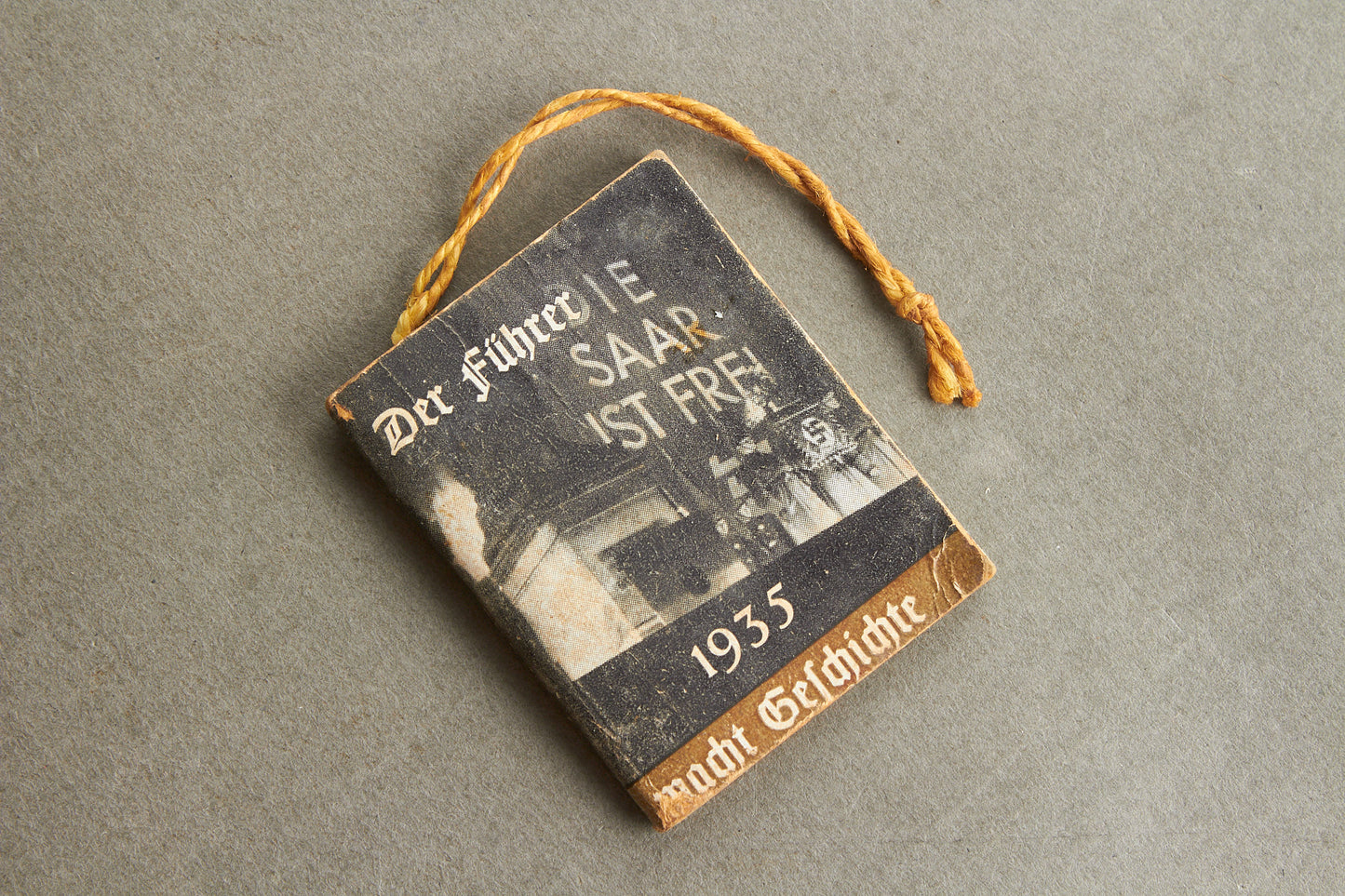 WW2 Tysk Tidlig WHW "Bog" fra 1935. Original.