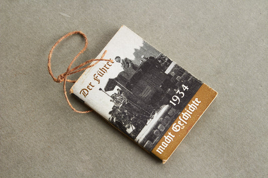 WW2 Tysk Tidlig WHW "Bog" fra 1934. Original.