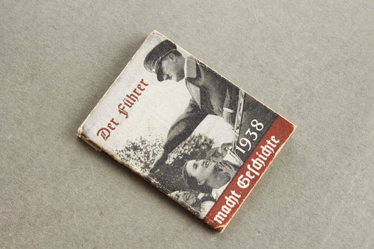 WW2 Tysk Tidlig WHW "Bog" fra 1938. Original.