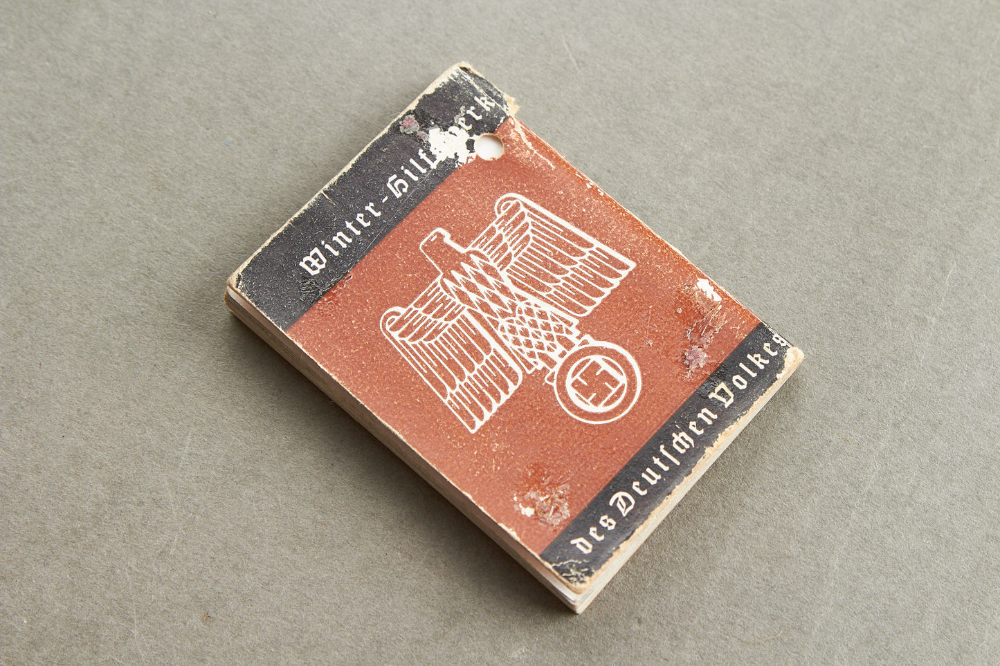 WW2 Tysk Tidlig WHW "Bog" fra 1938. Original.