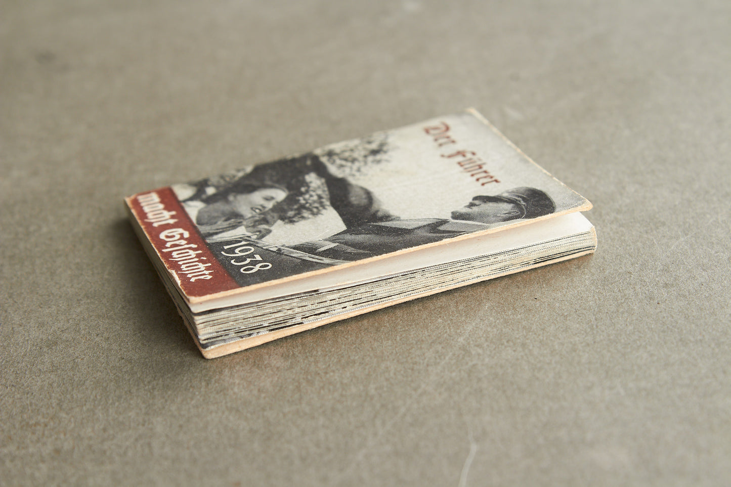 WW2 Tysk Tidlig WHW "Bog" fra 1938. Original.