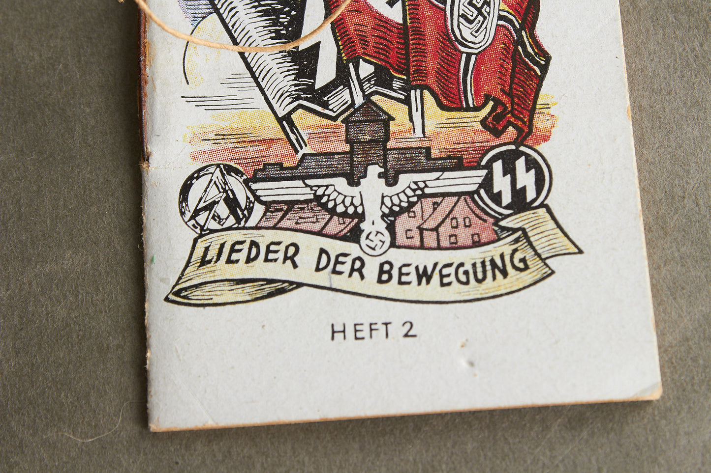 WW2 Tysk SA/SS WHW "Bog". Original.