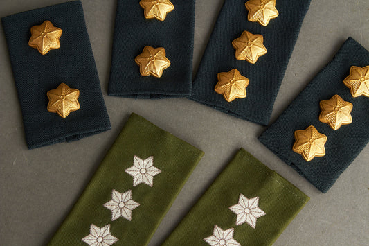 Danske Skuldermærker. Original.