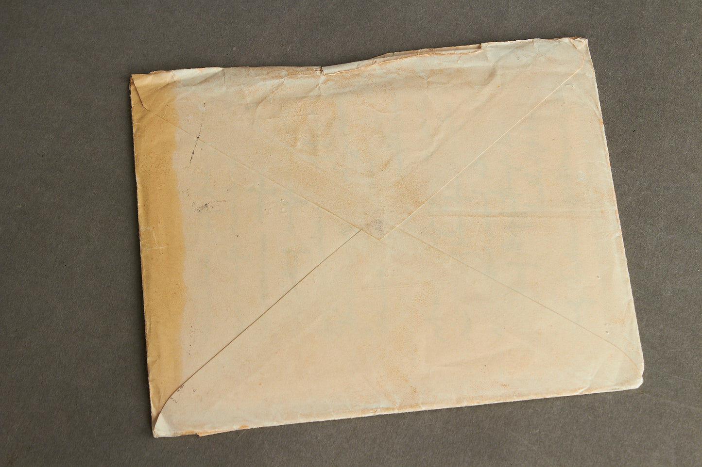WW2 Tysk Kriegsmarine Feldpost kuvert med indhold. Godt stemplet. Original.
