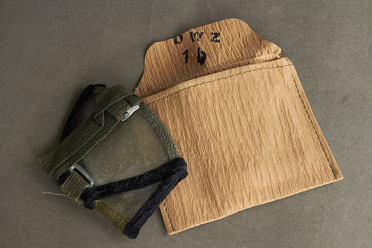 WW2 Tysk Afrika/Südfront Støvbriller i etui. Original.