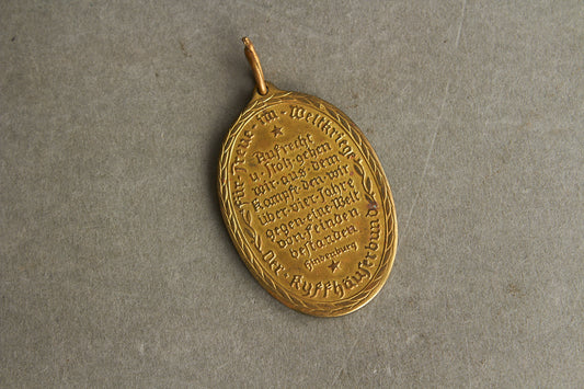 WW1 Tysk Medalje. Original.