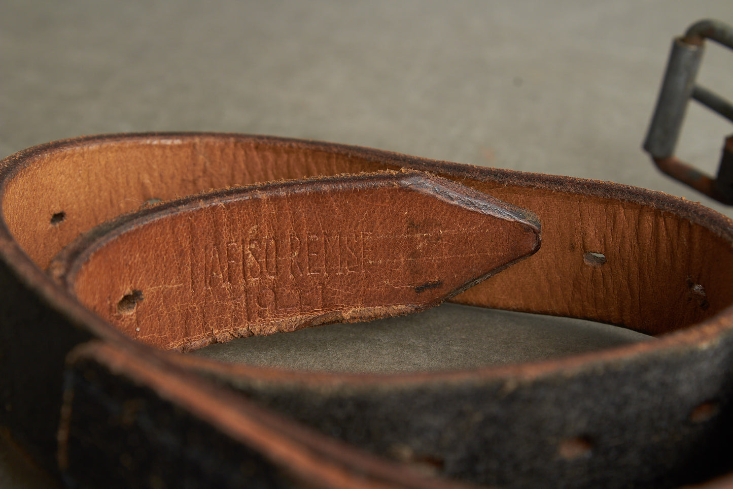 WW2 Tysk Heer Pakrem med ekstra lukning. Med fremstiller og 1941. Original.