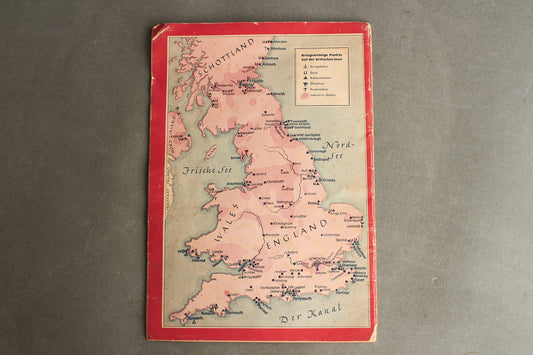 WW2 Tysk Luftwaffe Blad. Original.