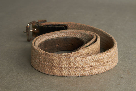 WW2 Tysk Kriegsmarine Daggert bælte. Mangler Ringene. Original.