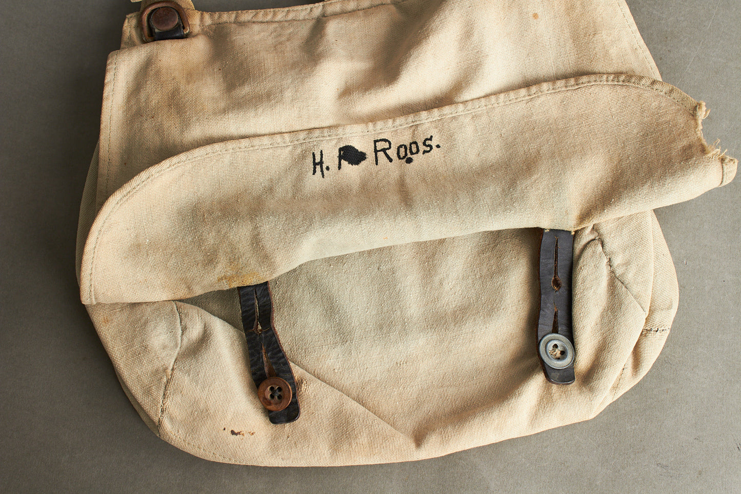 WW1 Tysk Heer "M1887" Brødpose. Original.