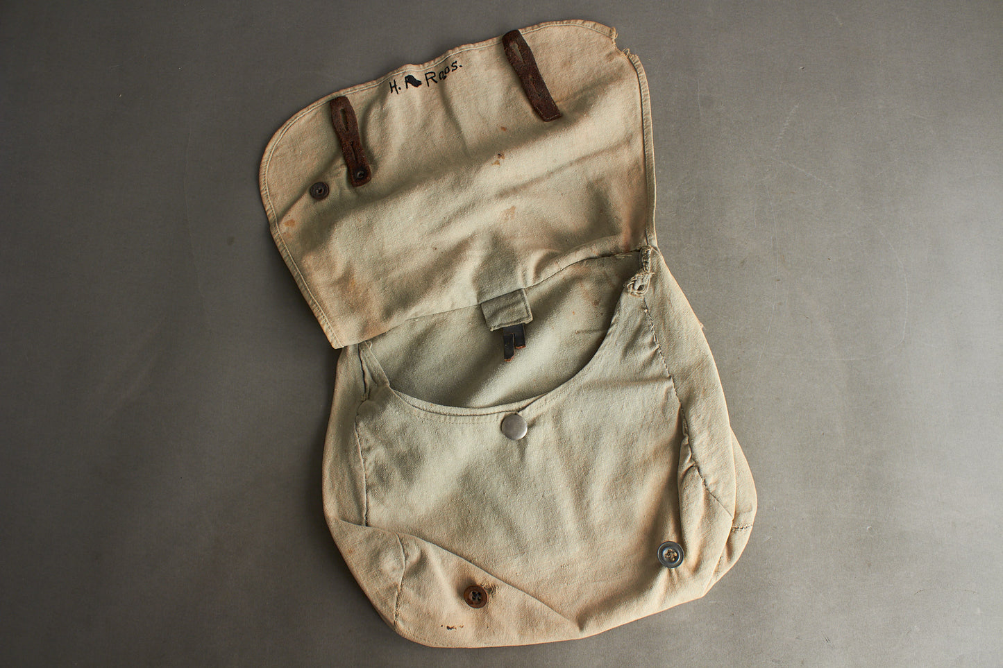 WW1 Tysk Heer "M1887" Brødpose. Original.