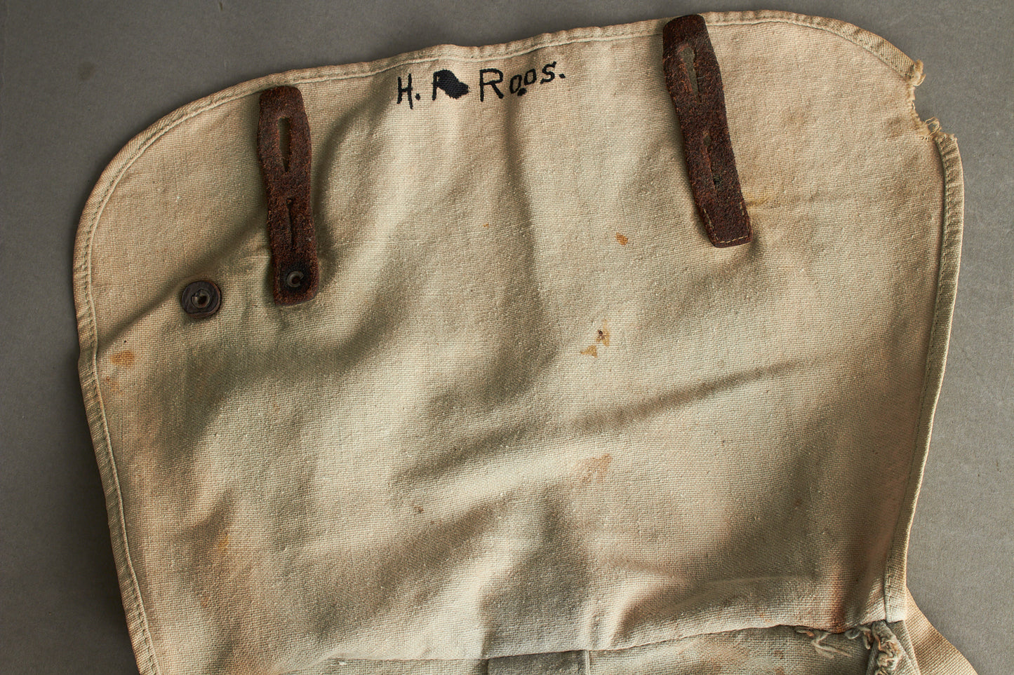 WW1 Tysk Heer "M1887" Brødpose. Original.